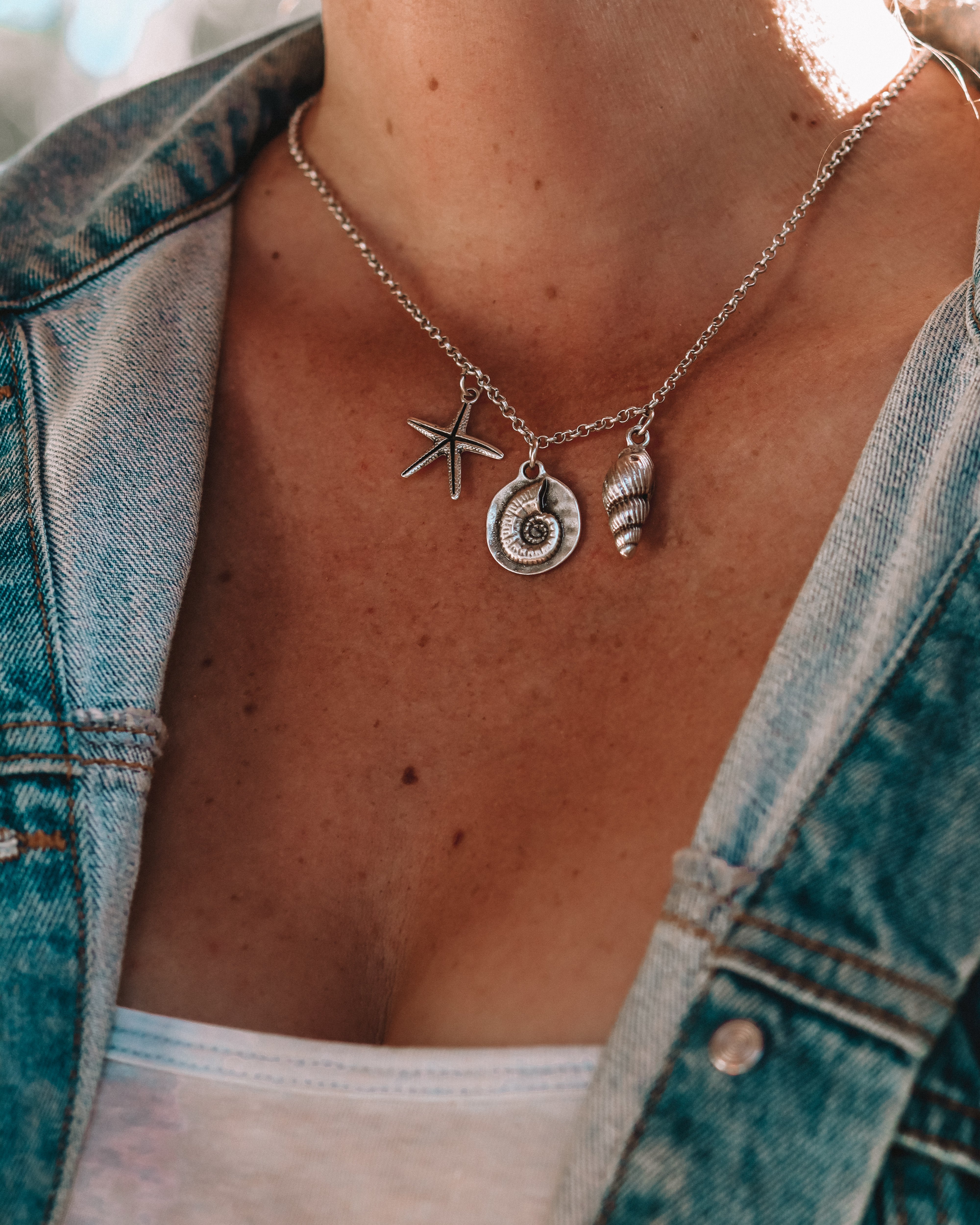 Sea Trinkets Charm Necklace
