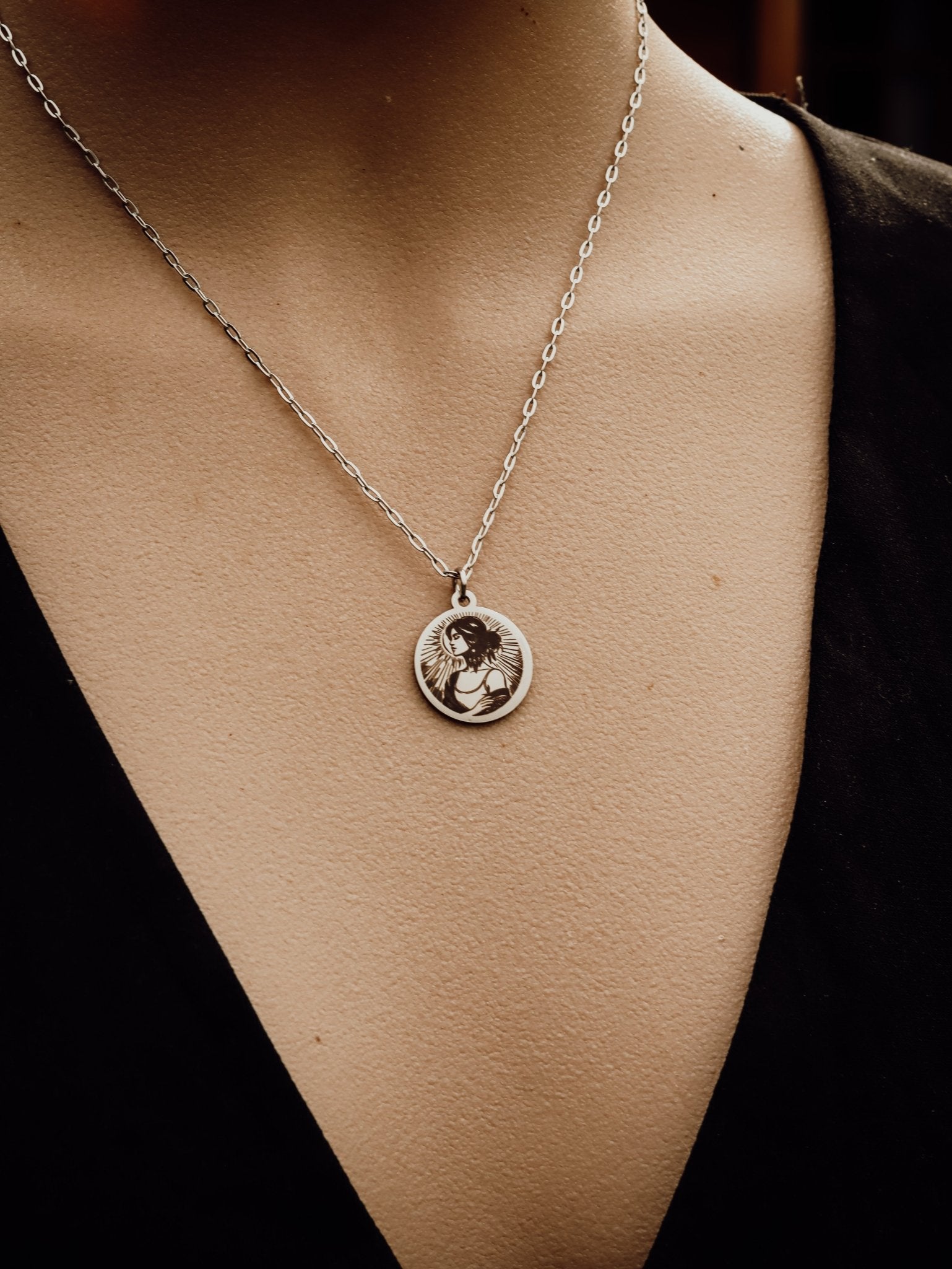 Basking in Sun Necklace - Kowhai and Sage