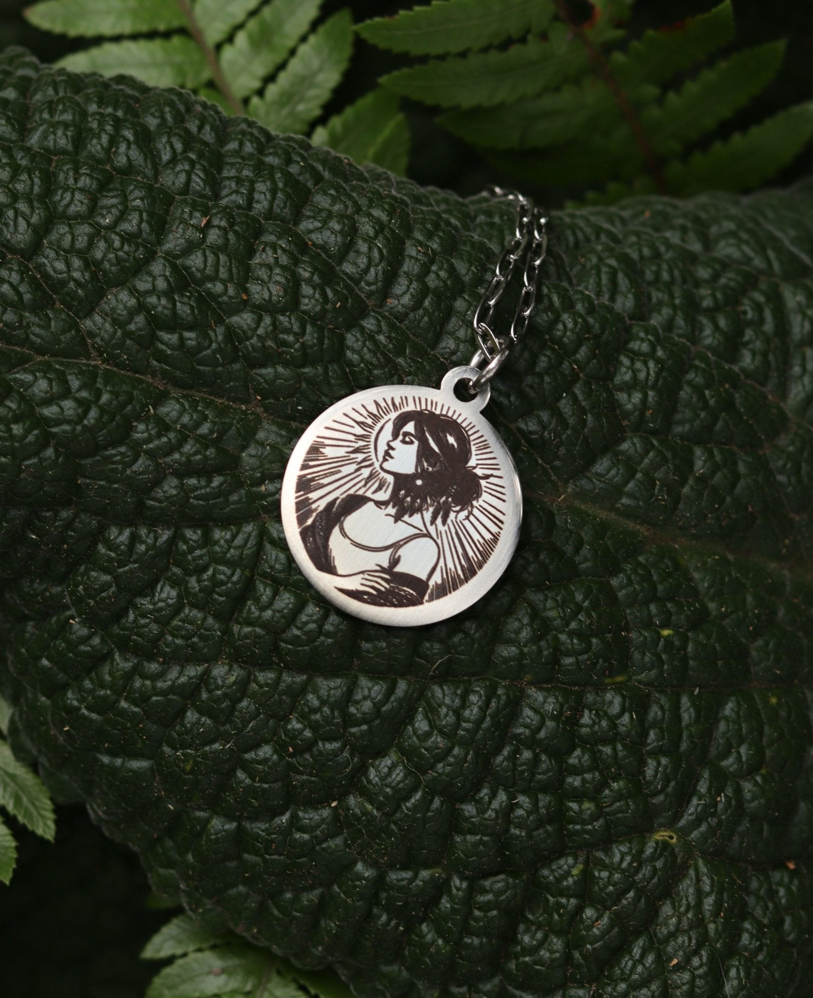 Basking in Sun Necklace - Kowhai and Sage