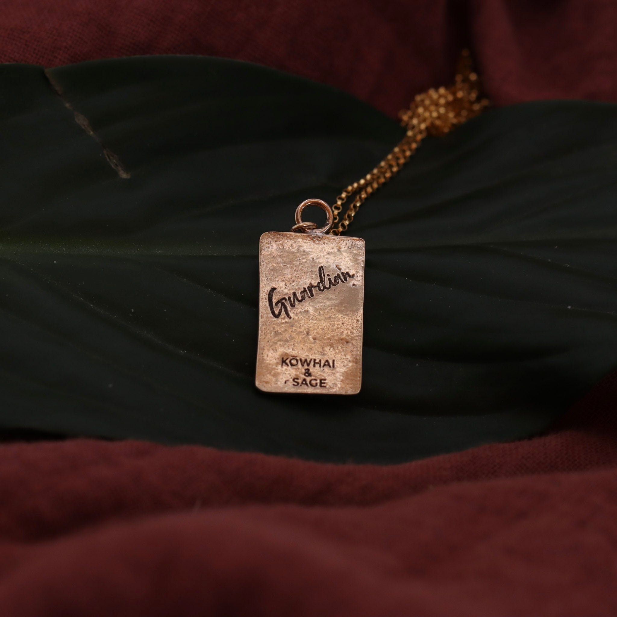 Bronze Kereru & Ruru Pendants - Kowhai and Sage