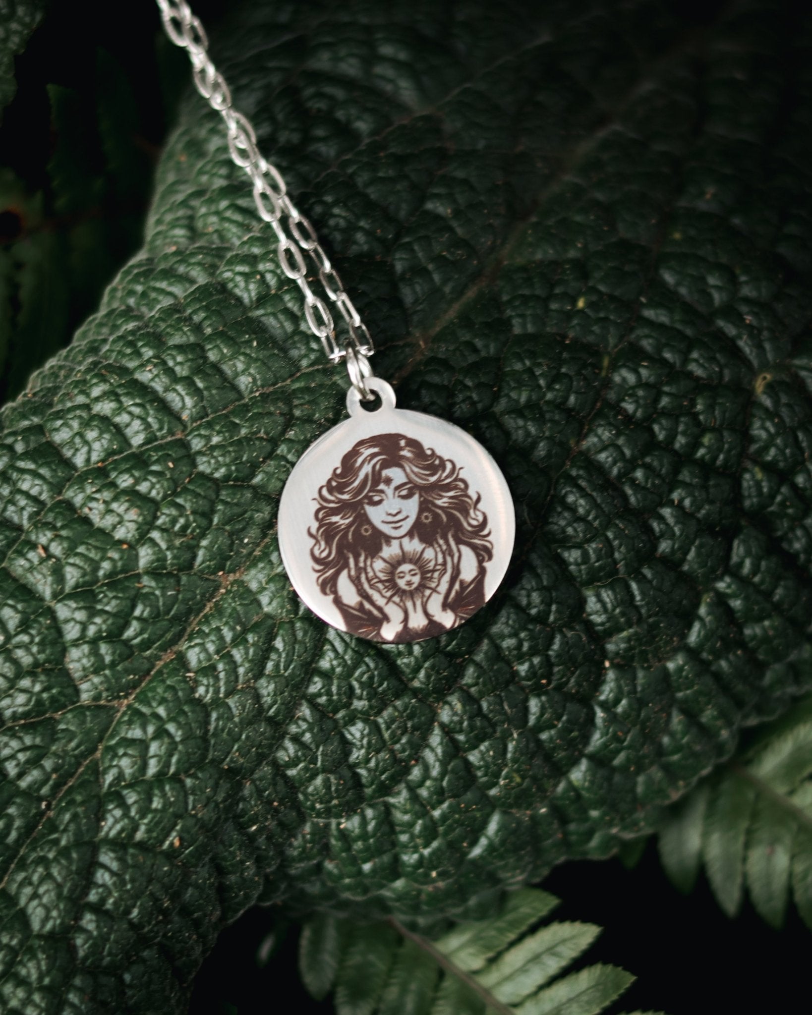 Inner Glow Necklace - Kowhai and Sage