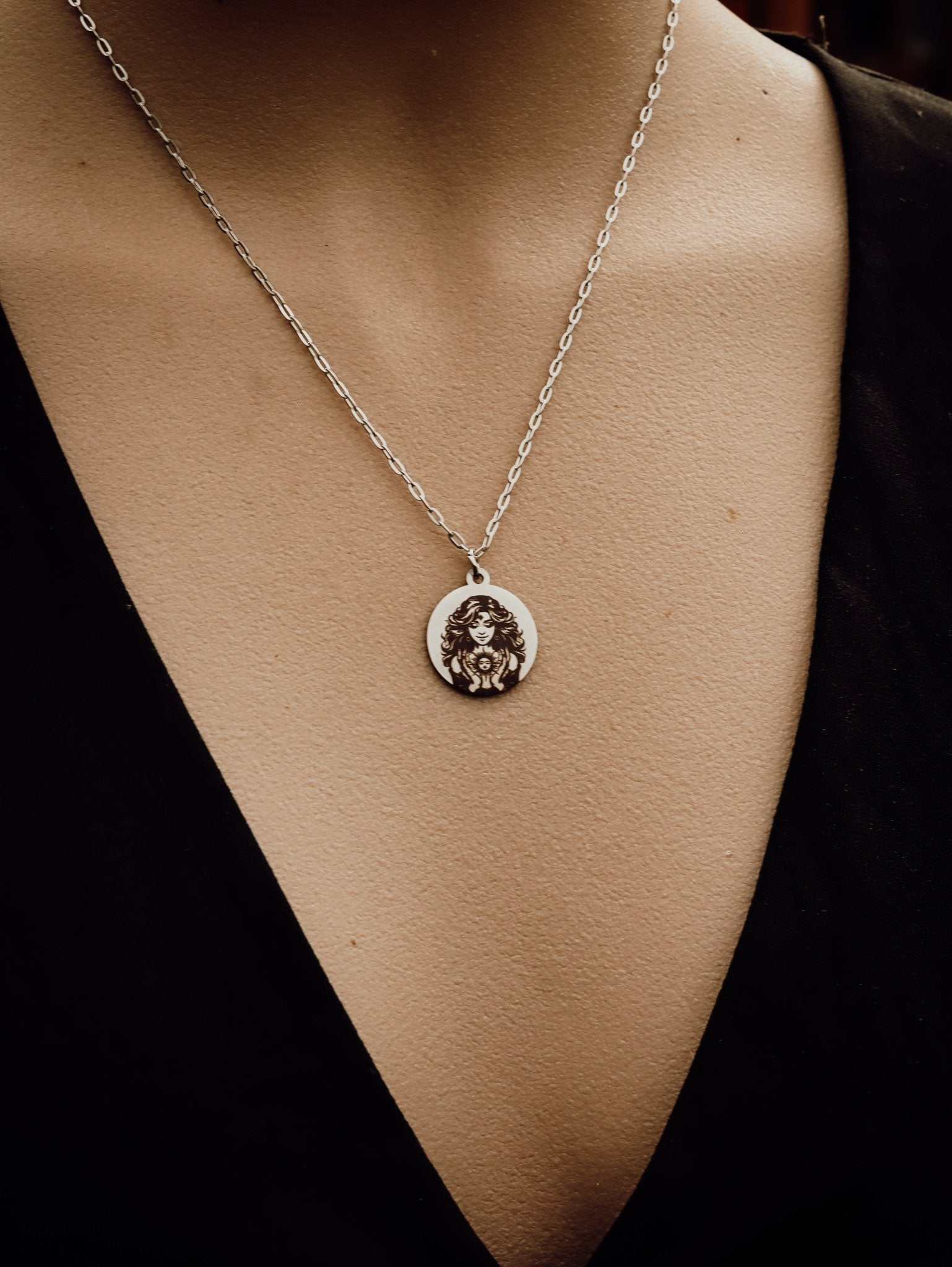 Inner Glow Necklace - Kowhai and Sage