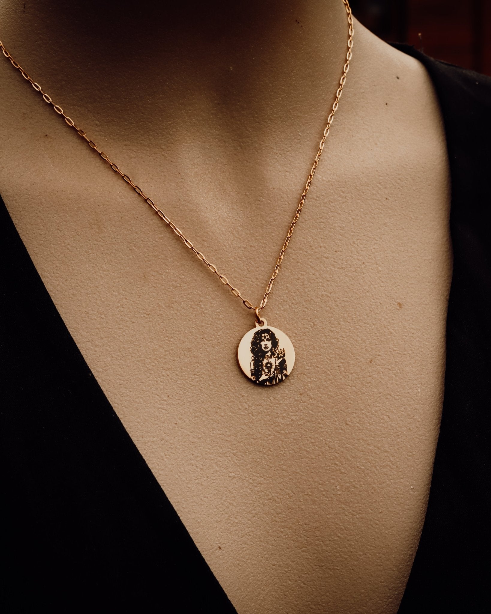 Inner Strength Necklace - Kowhai and Sage