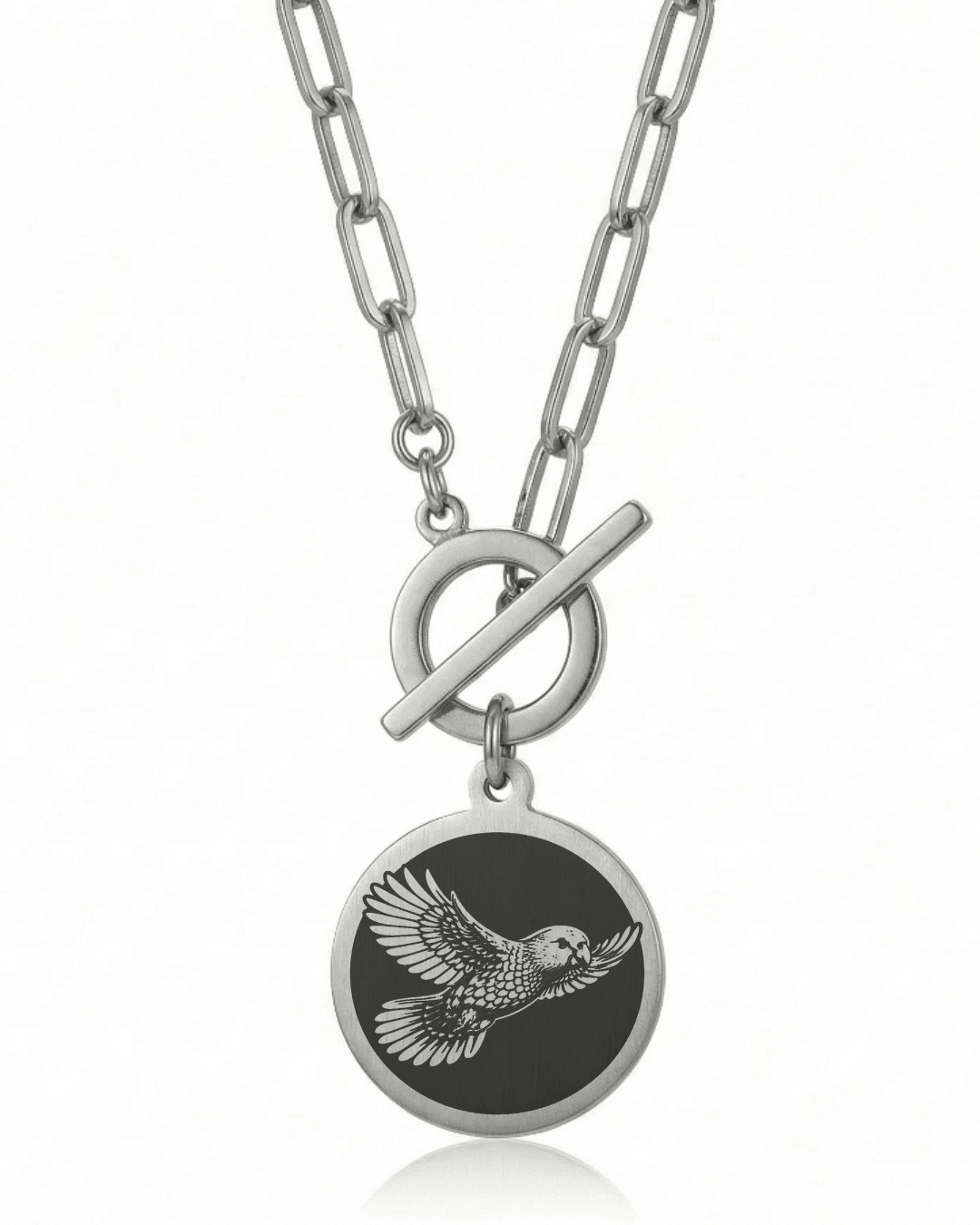 Kākā Necklace - Kowhai and Sage