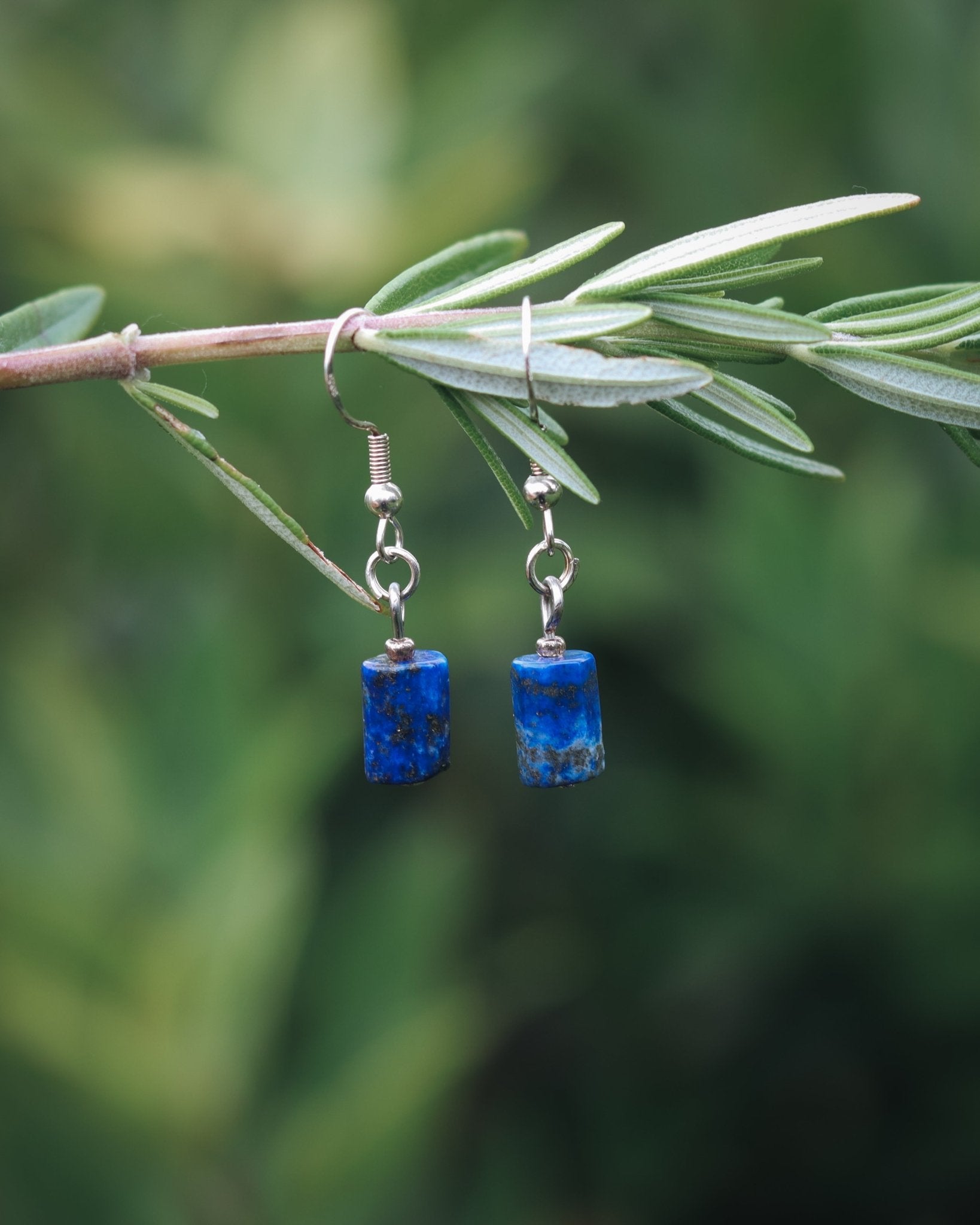 Lapis Lazuli Earrings - Kowhai and Sage