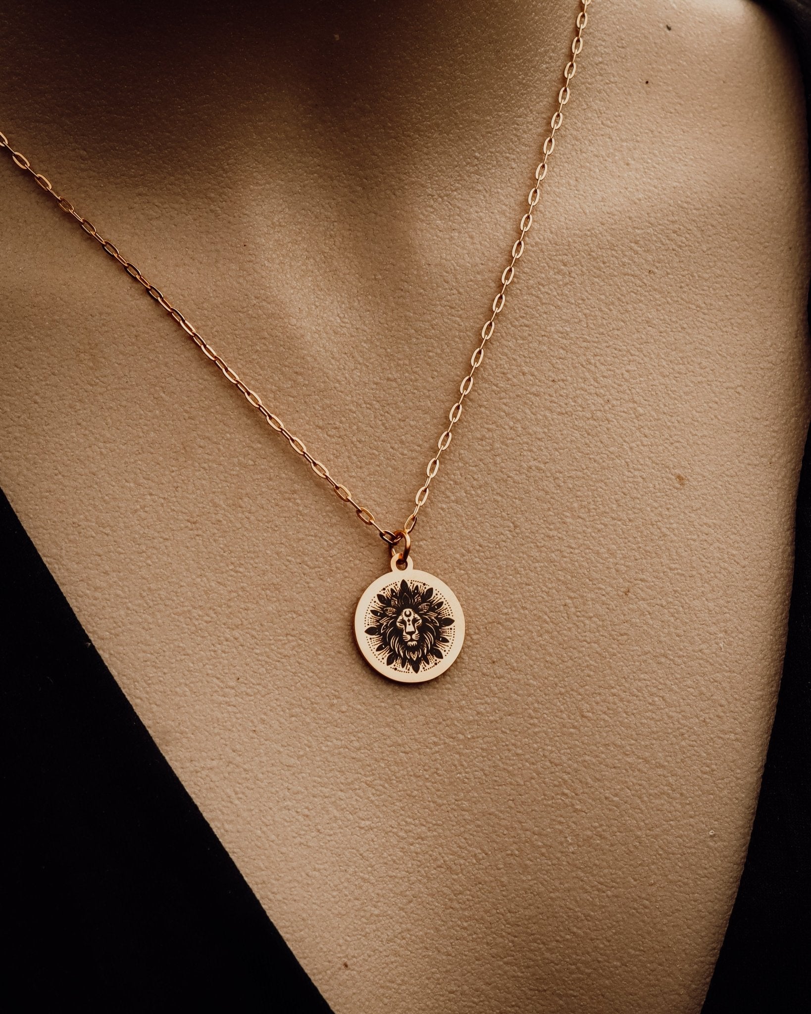 Lionheart Necklace - Kowhai and Sage