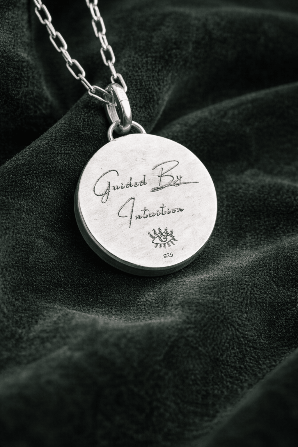 Owl Portal Necklace - Kowhai and Sage