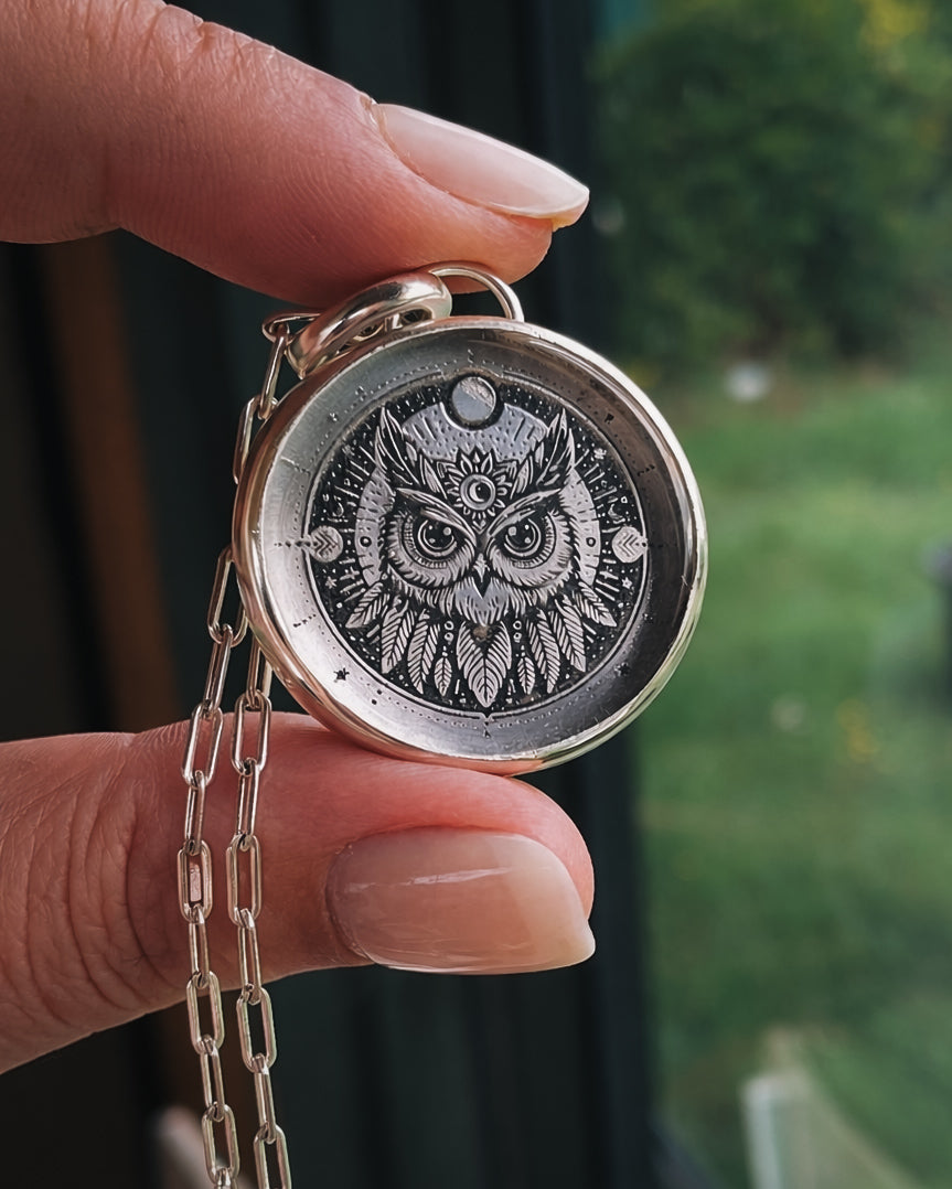 Owl Portal Necklace