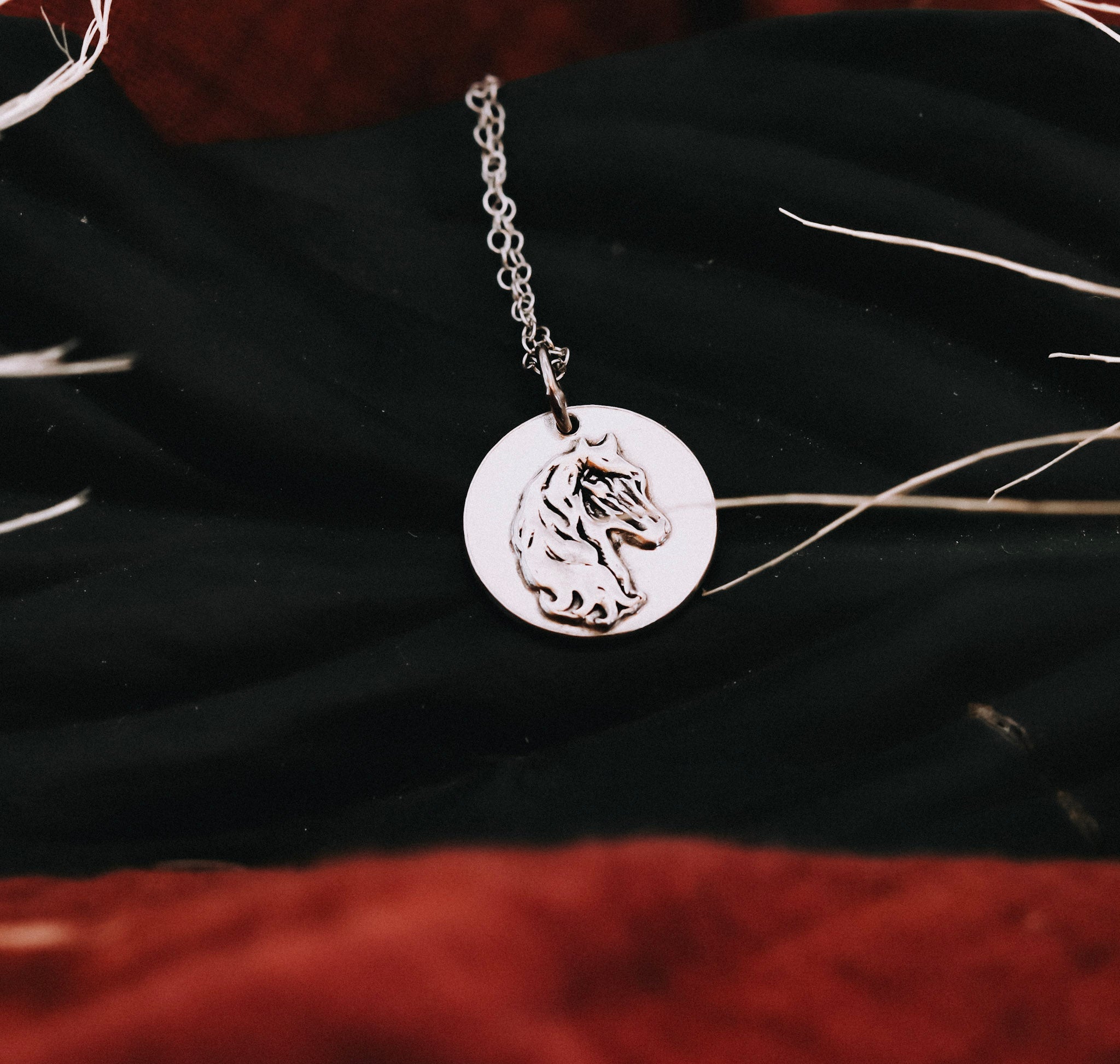 Sterling Silver Circle Pendants | Handmade Animal & Nature Necklaces - Kowhai and Sage
