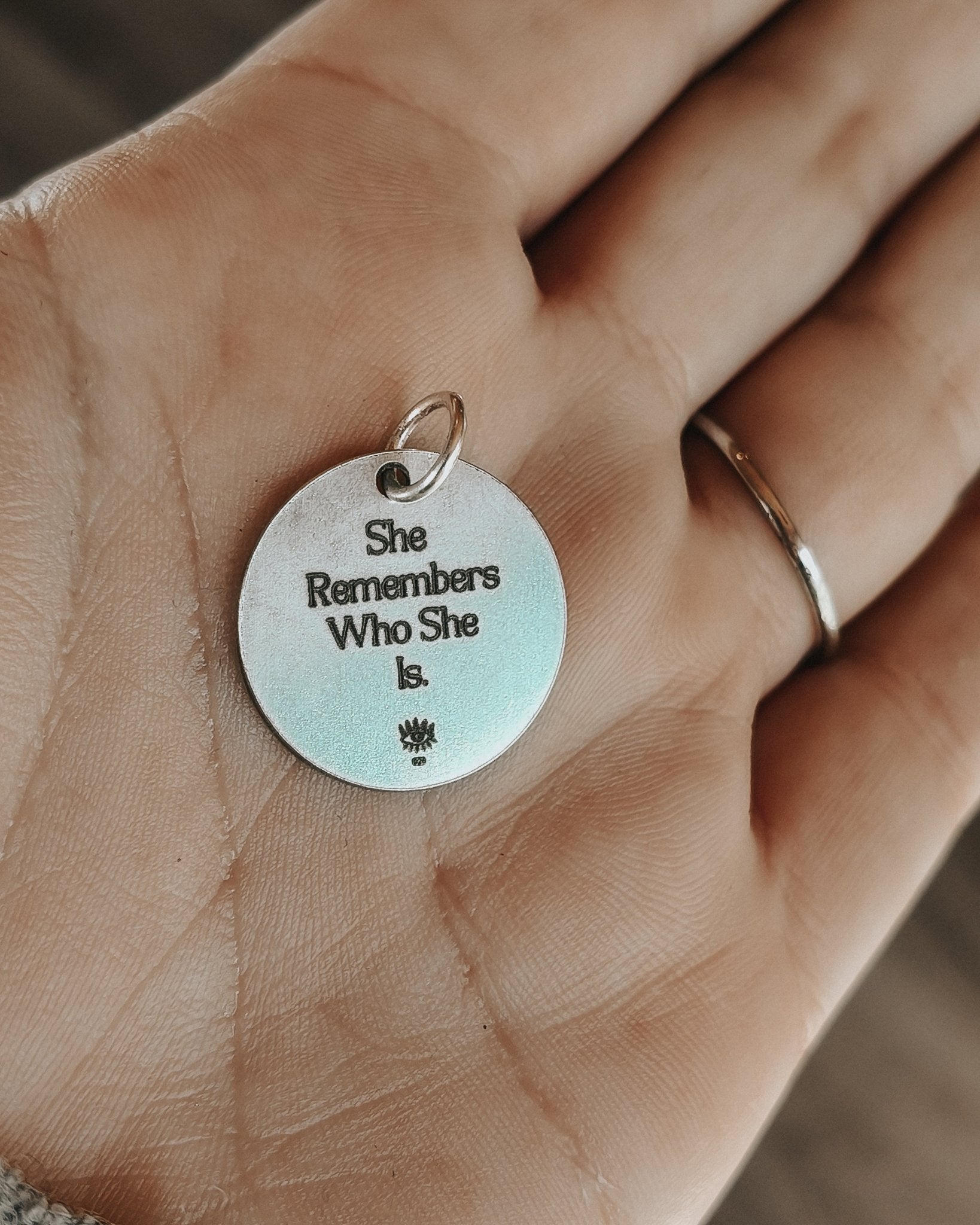 The Moon Goddess Necklace - Kowhai and Sage