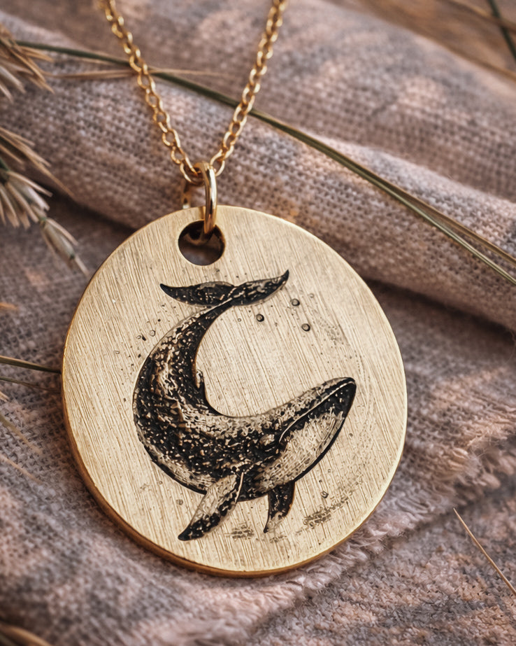 The Ocean Keeper Whale Necklace