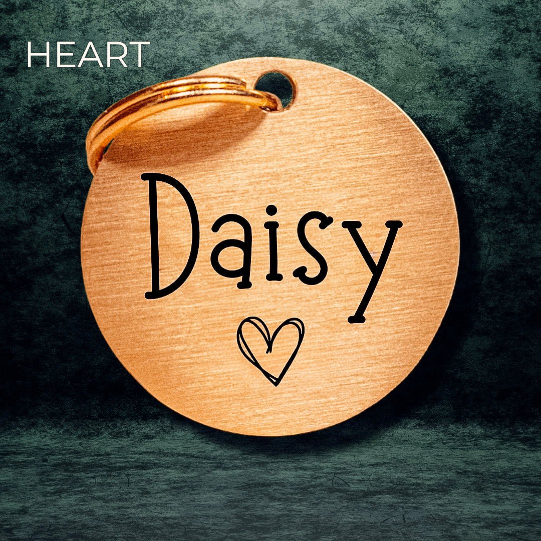 Custom Pet Tags - Kowhai and Sage