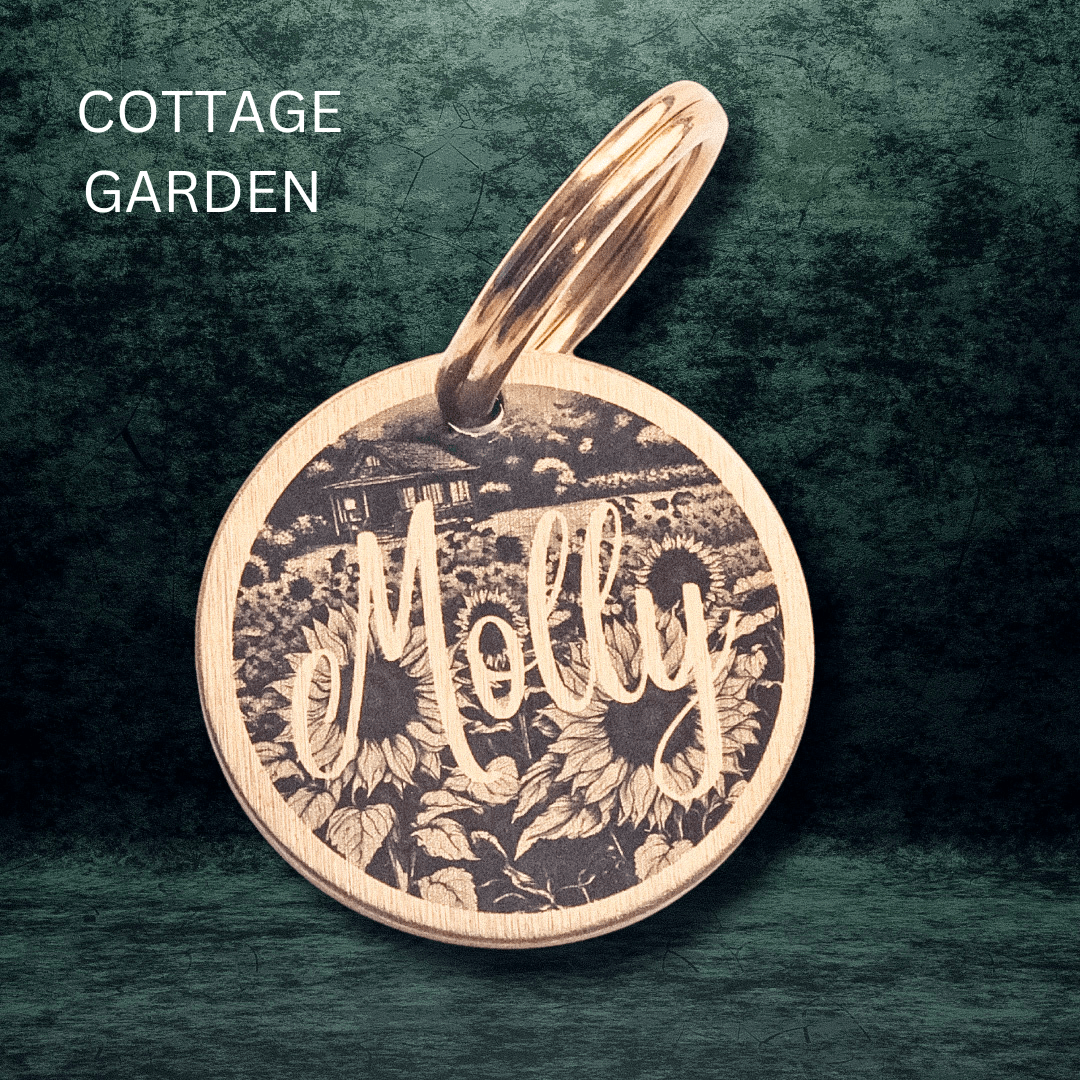 Custom Pet Tags - Kowhai and Sage