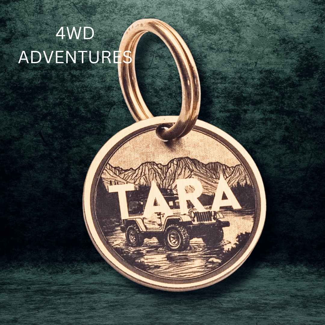 Custom Pet Tags - Kowhai and Sage