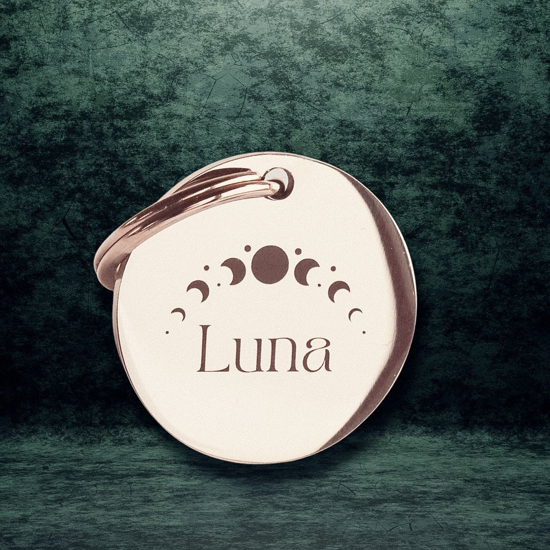 Custom Pet Tags - Kowhai and Sage
