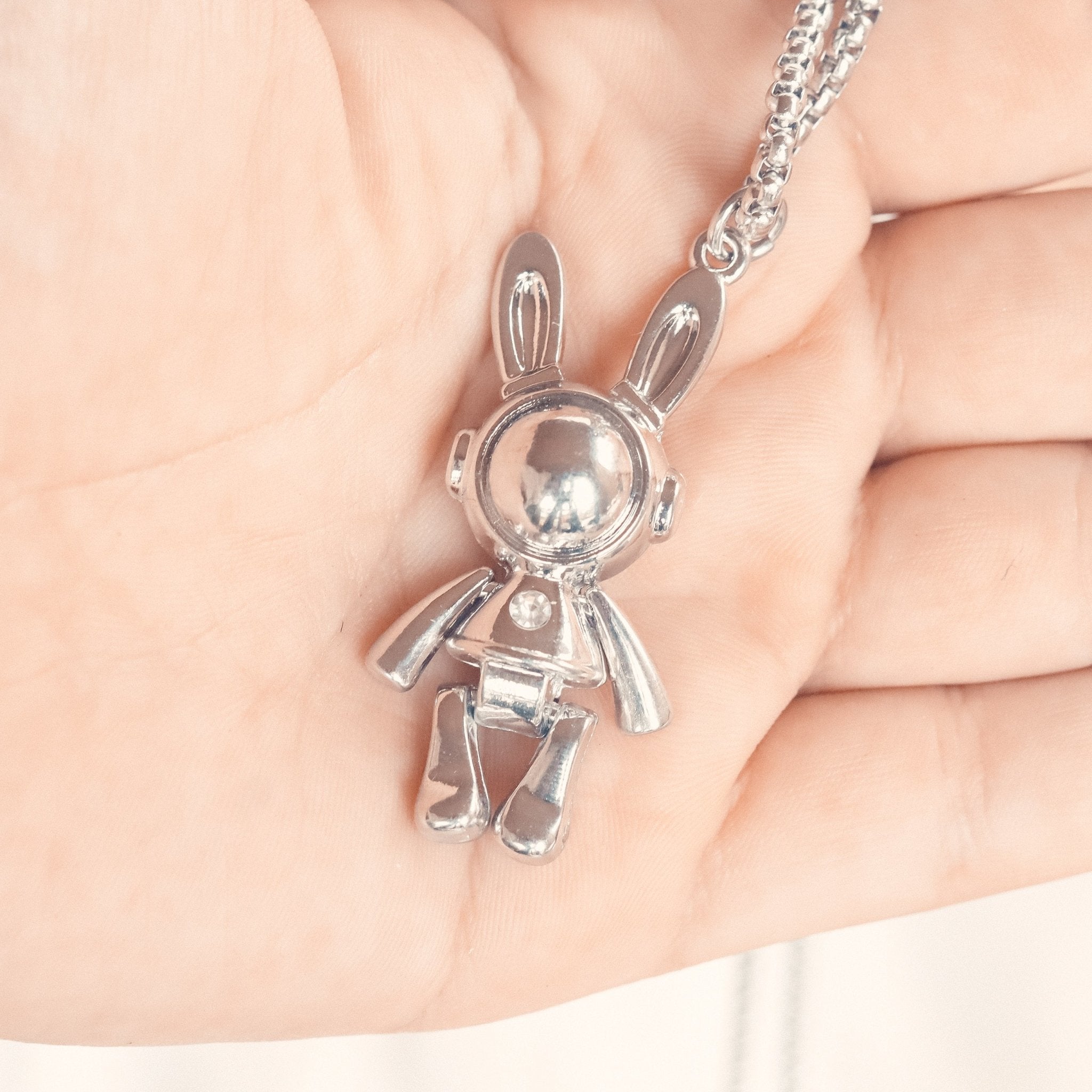 Fidget Friends Fidget Necklace - Kowhai and Sage