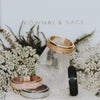 Glitter or Plain Simple Band Fidget Ring - Kowhai and Sage
