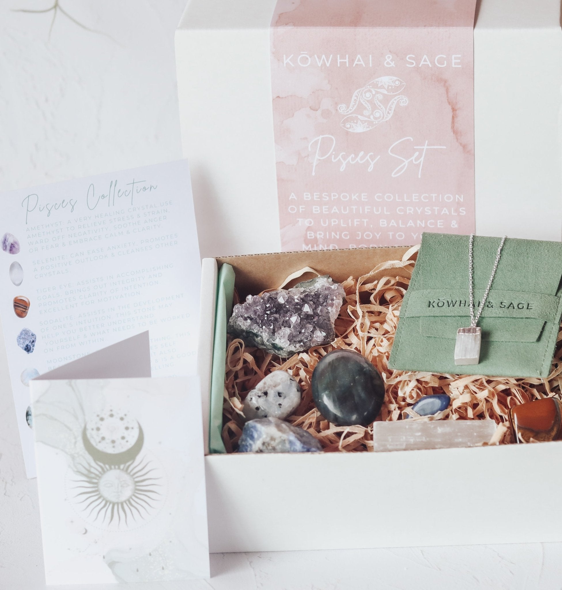 Pisces Birthday Box - February 19 - March 20 - Kowhai and Sage
