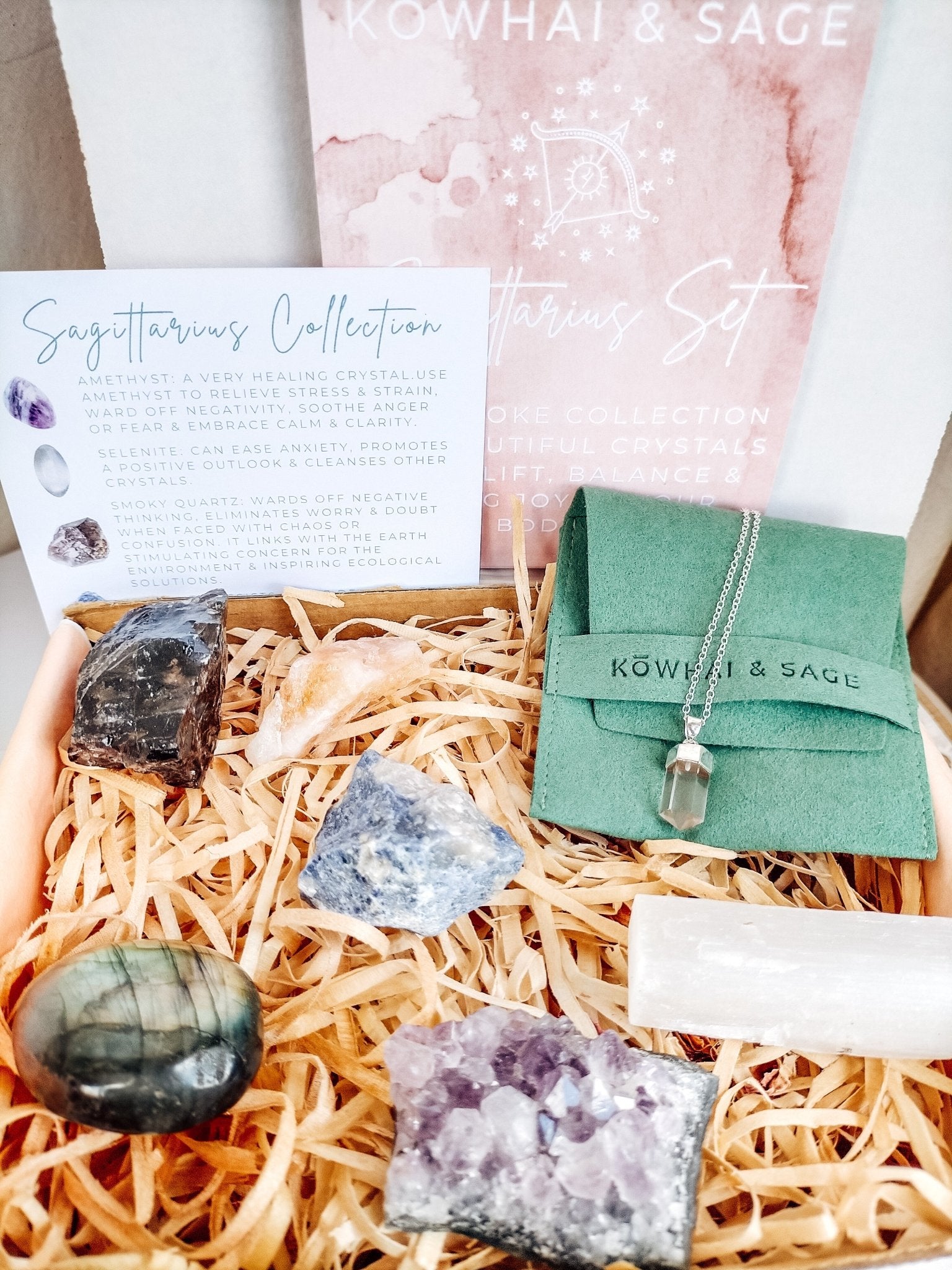 Sagittarius Birthday Box - November 22 - December 21 - Kowhai and Sage