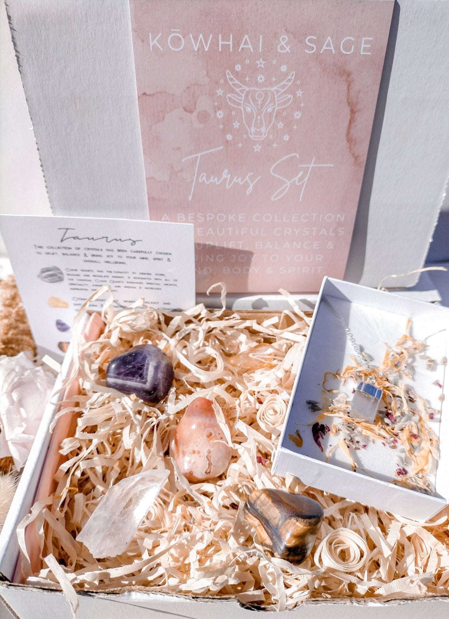 Taurus Birthday Box - April 20 - May 20 - Kowhai and Sage