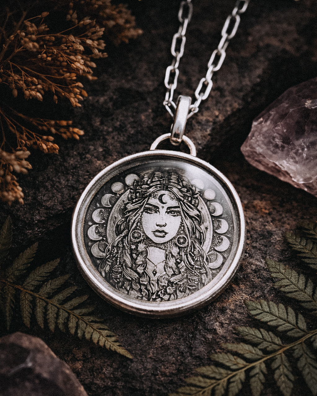 Moon Goddess Portal Necklace