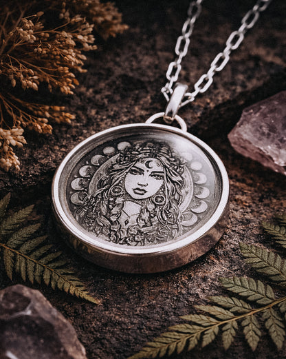 Moon Goddess Portal Necklace