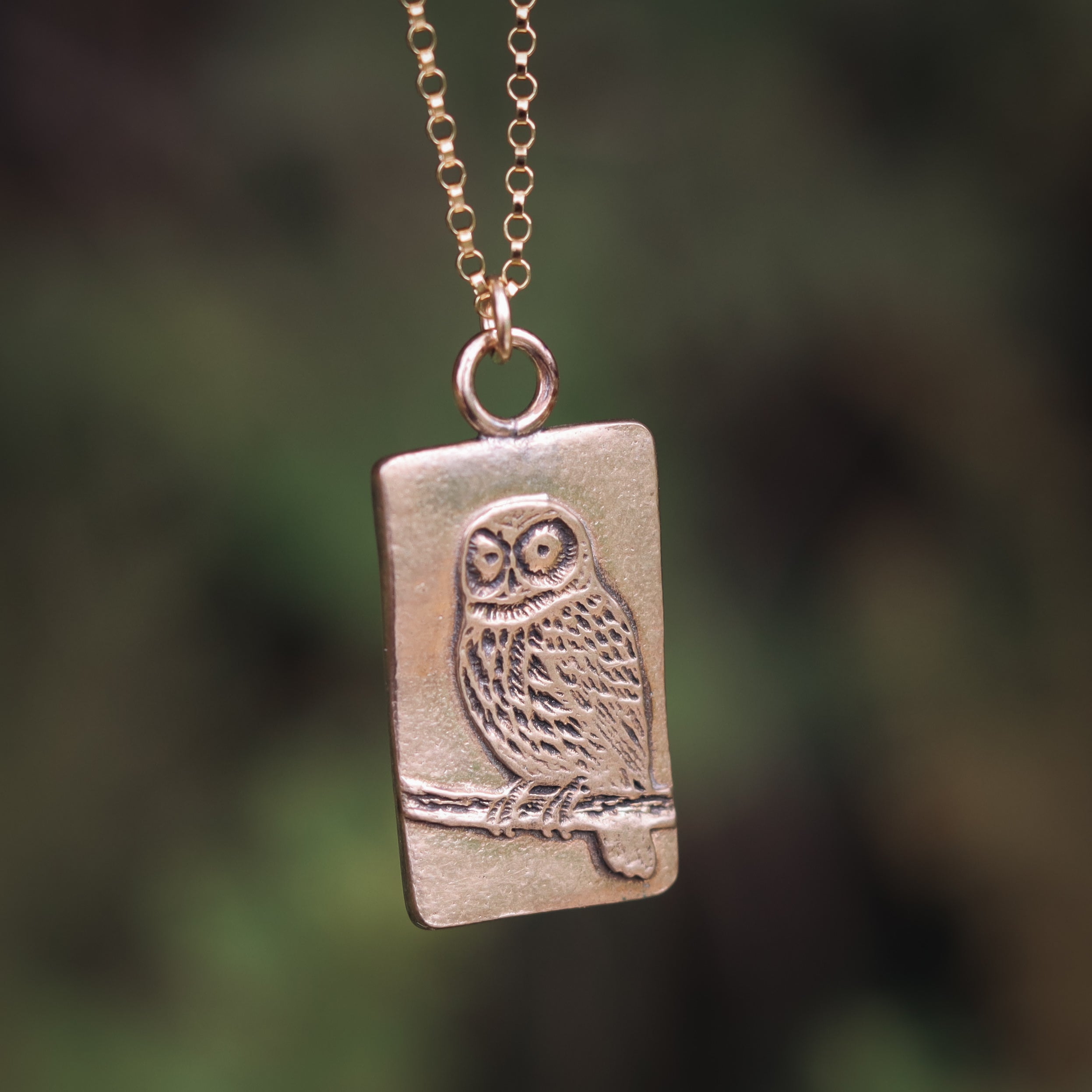 Bronze Ruru Necklace