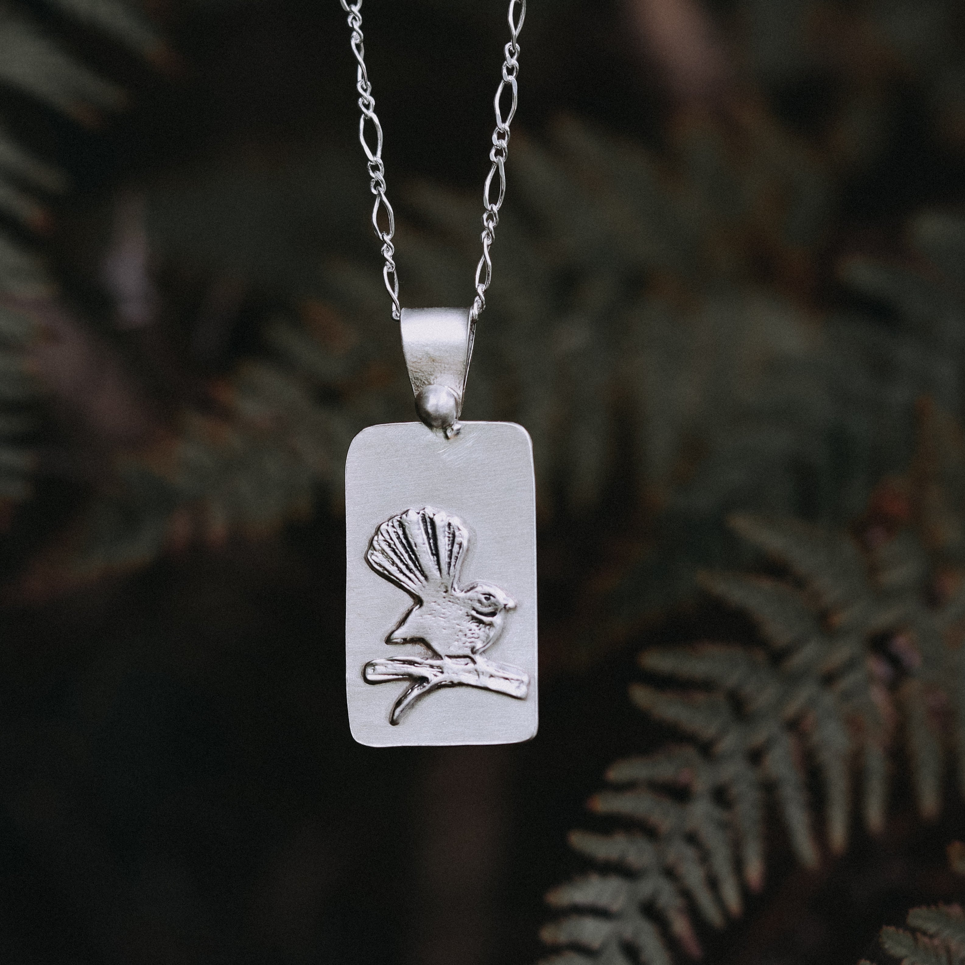Piwakawaka Fantail Necklace