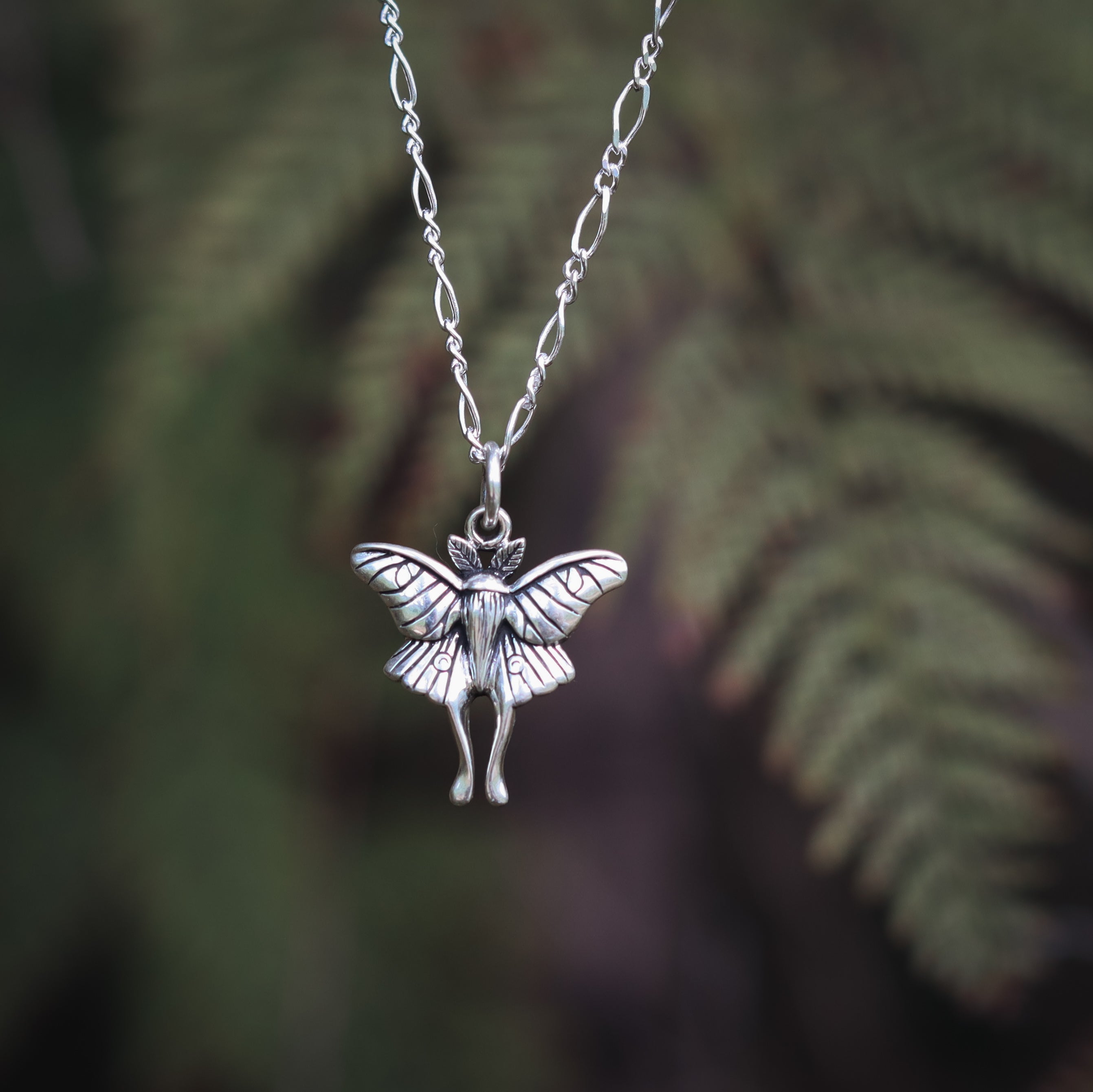 Luna Moth Necklace