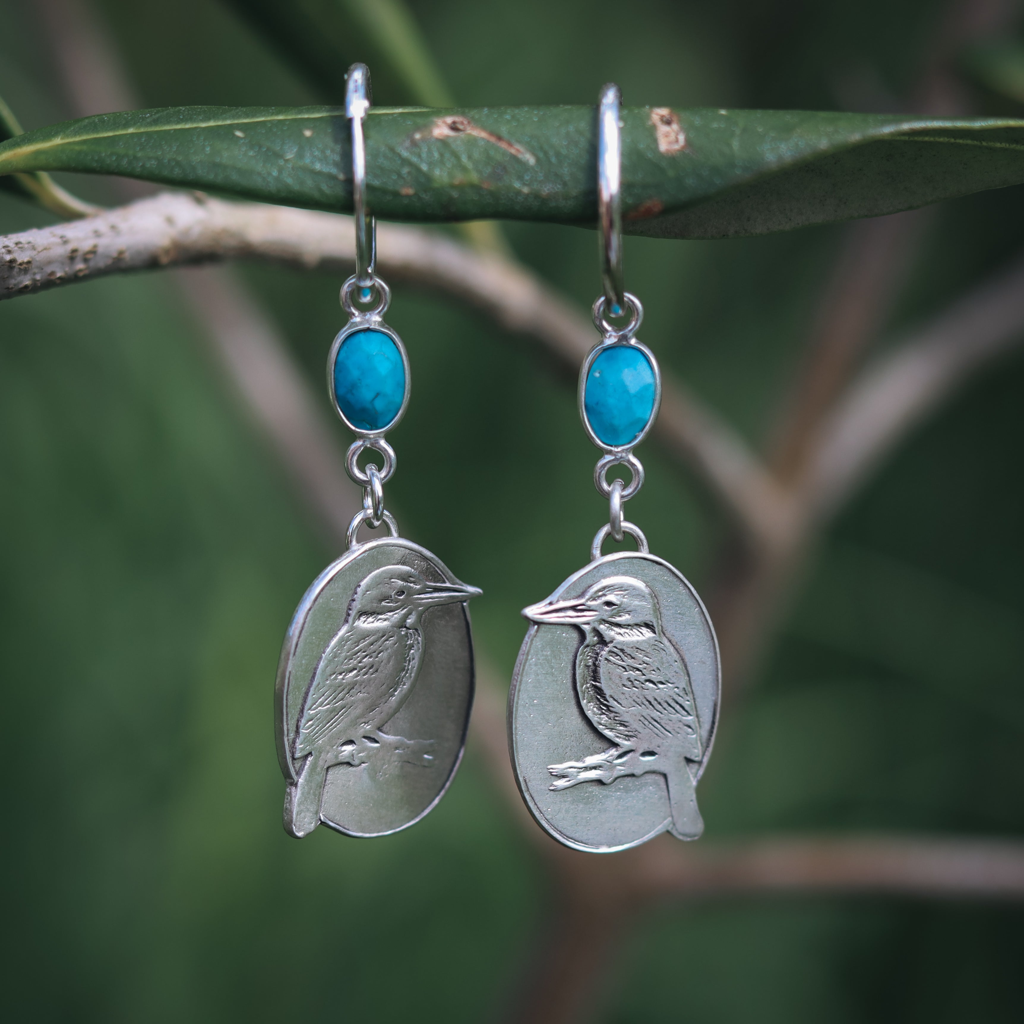 Kingfisher Turquoise Earrings