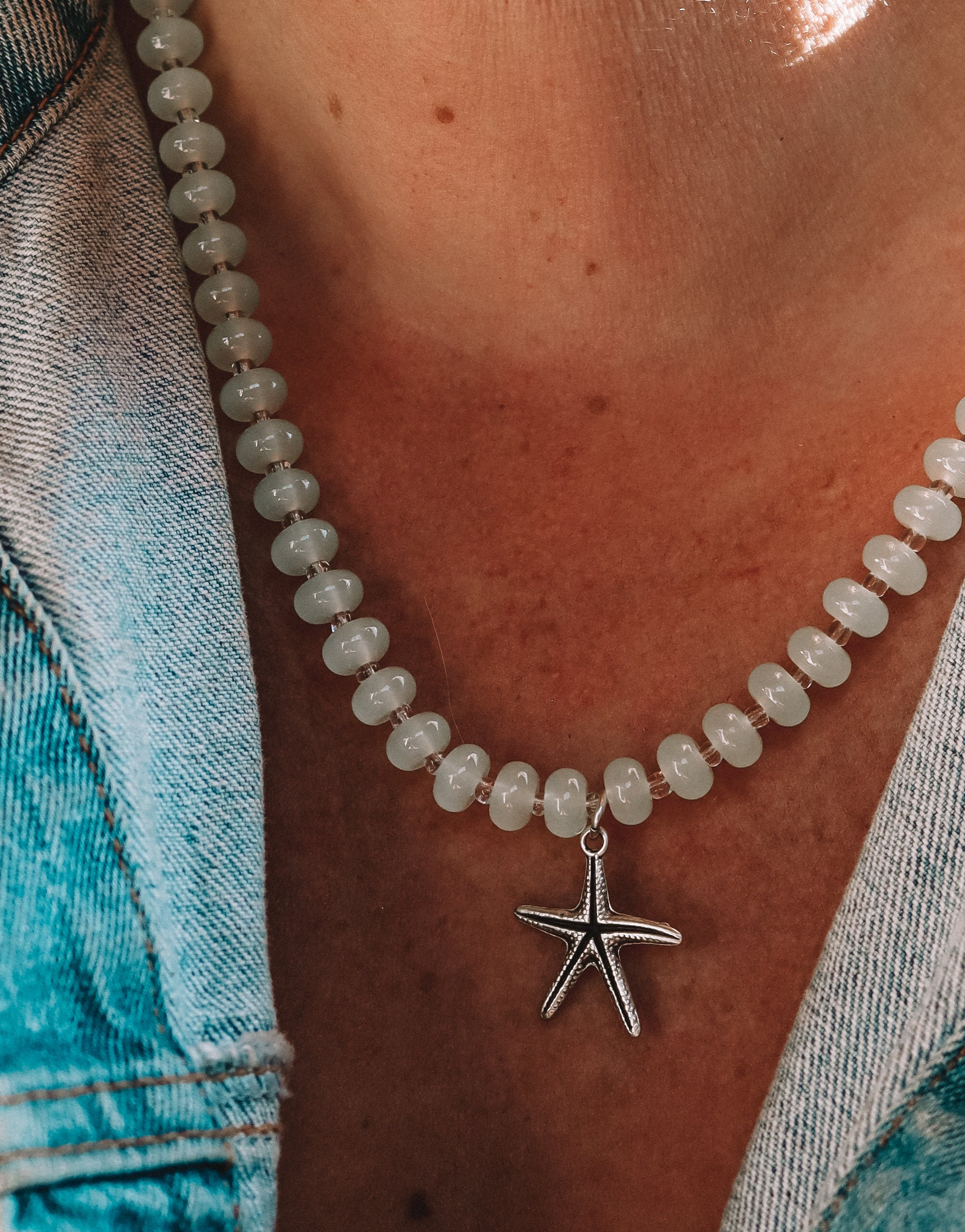 Seafoam Rockpools Necklace