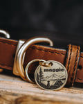 Camping With You Pet Tag