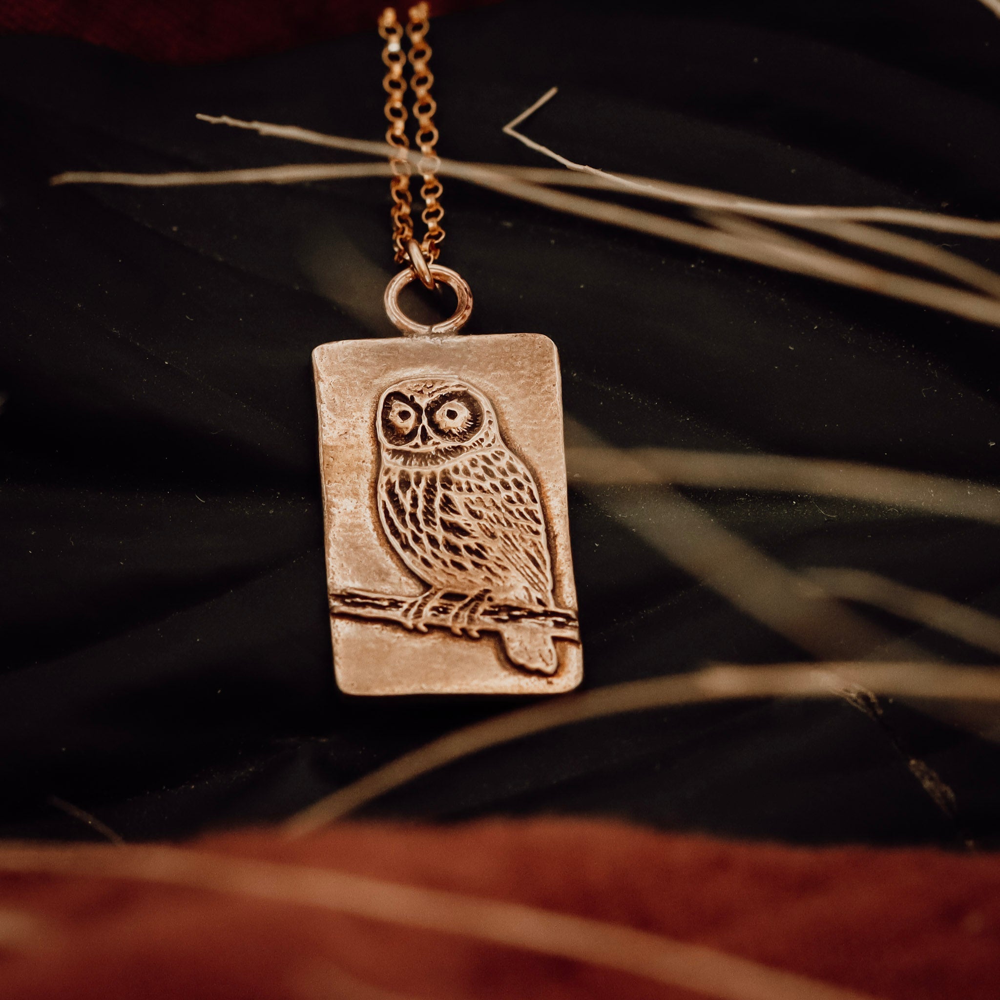 Bronze Kereru & Ruru Pendants - Kowhai and Sage