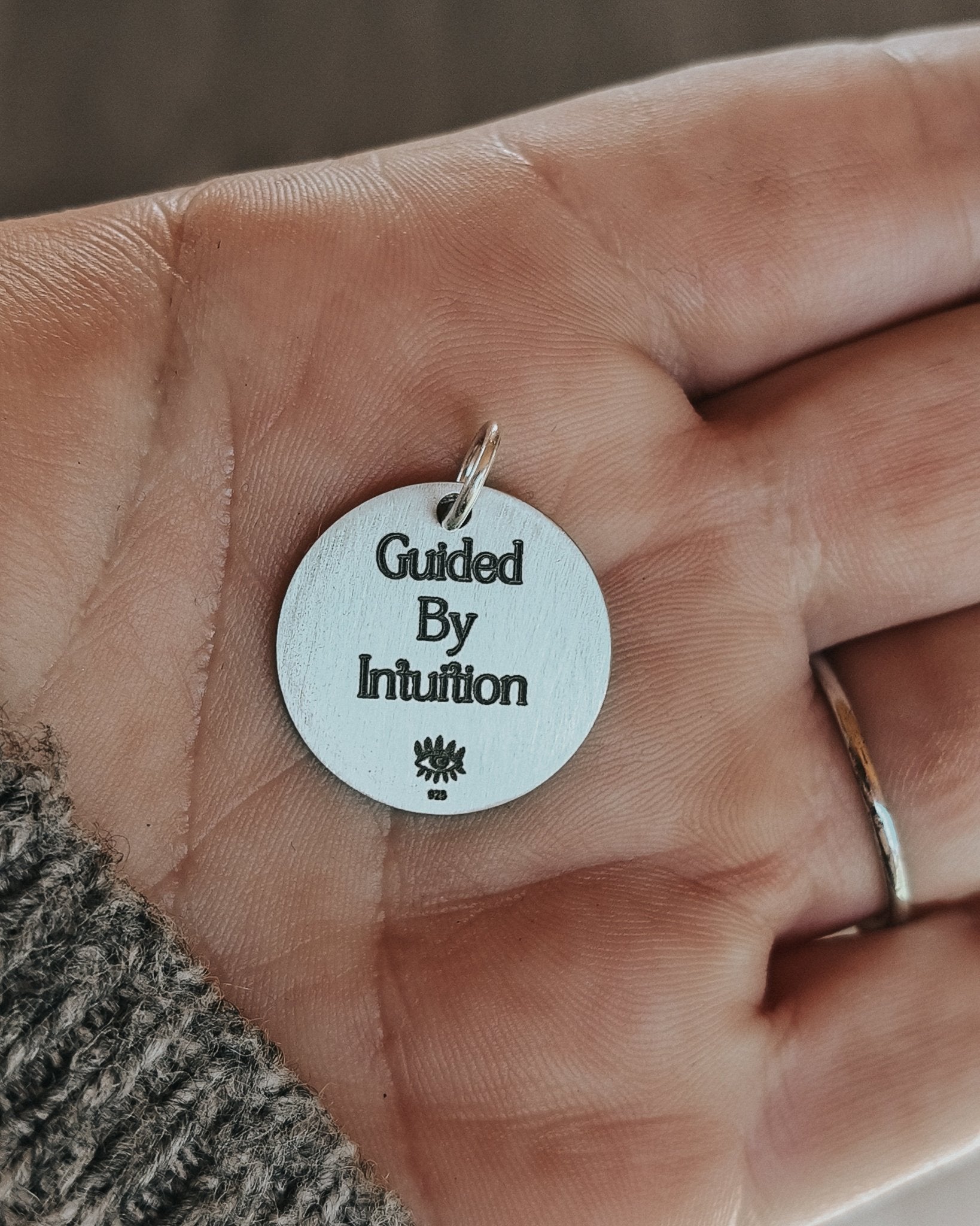 Guided By Intuition Owl Necklace - Kowhai and Sage