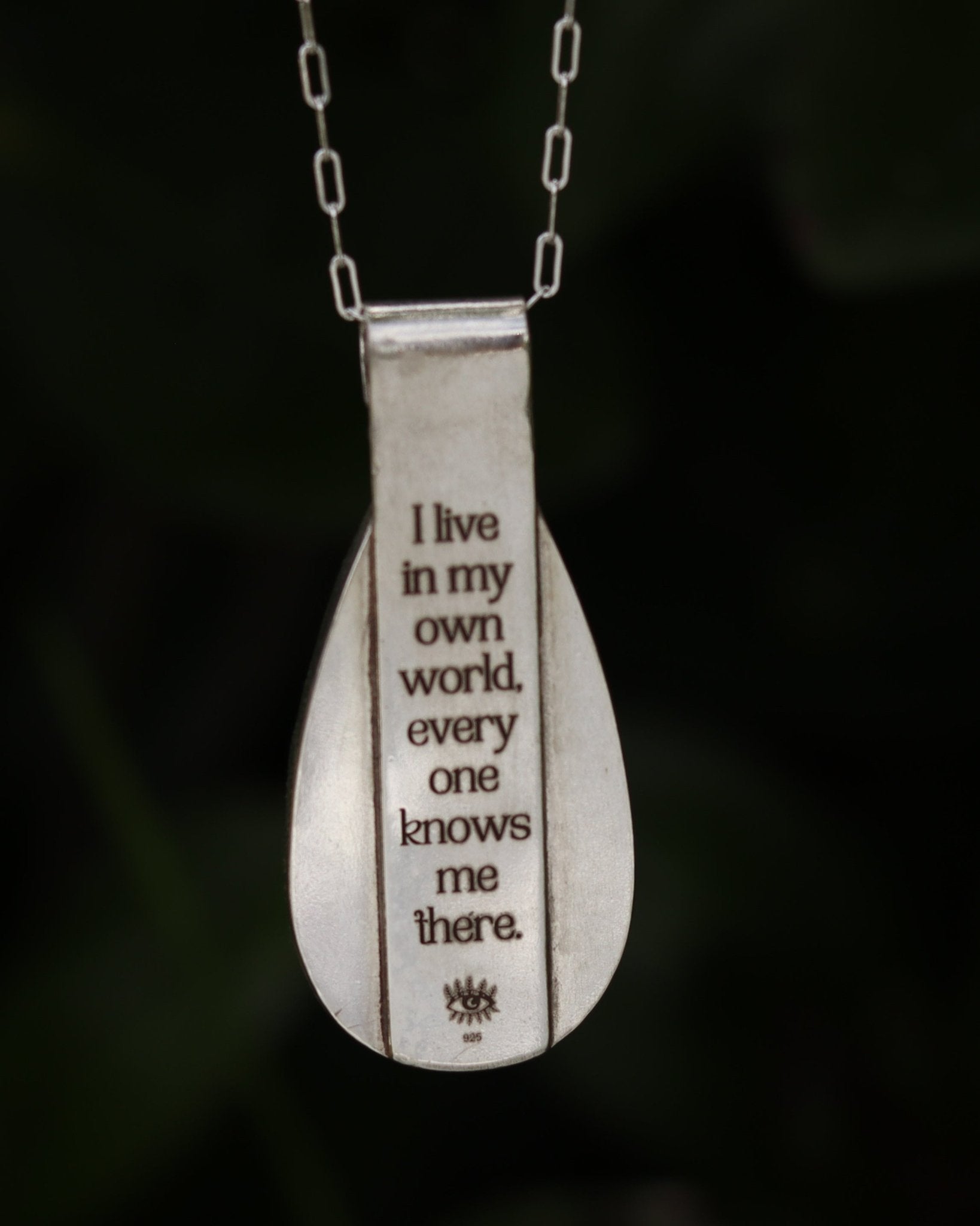 I Live In My Own World Fluorite Necklace - Kowhai and Sage