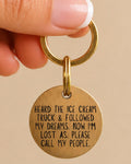 Ice Cream Truck Pet Tag