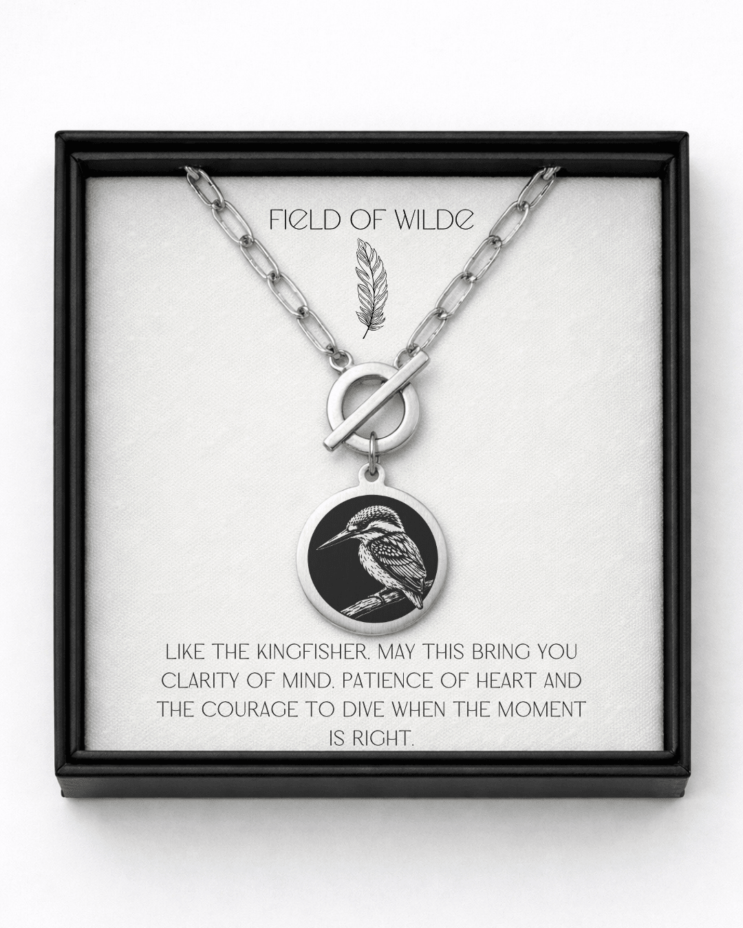 Kingfisher Necklace - Kowhai and Sage