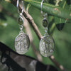 Kowhai and Peridot Earrings - Kowhai and Sage