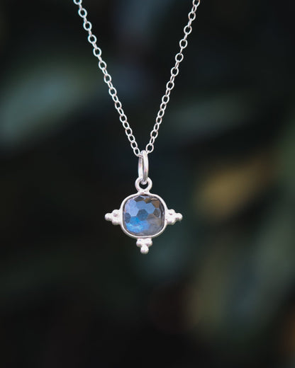 Labradorite Necklace - Kowhai and Sage