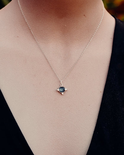 Labradorite Necklace - Kowhai and Sage