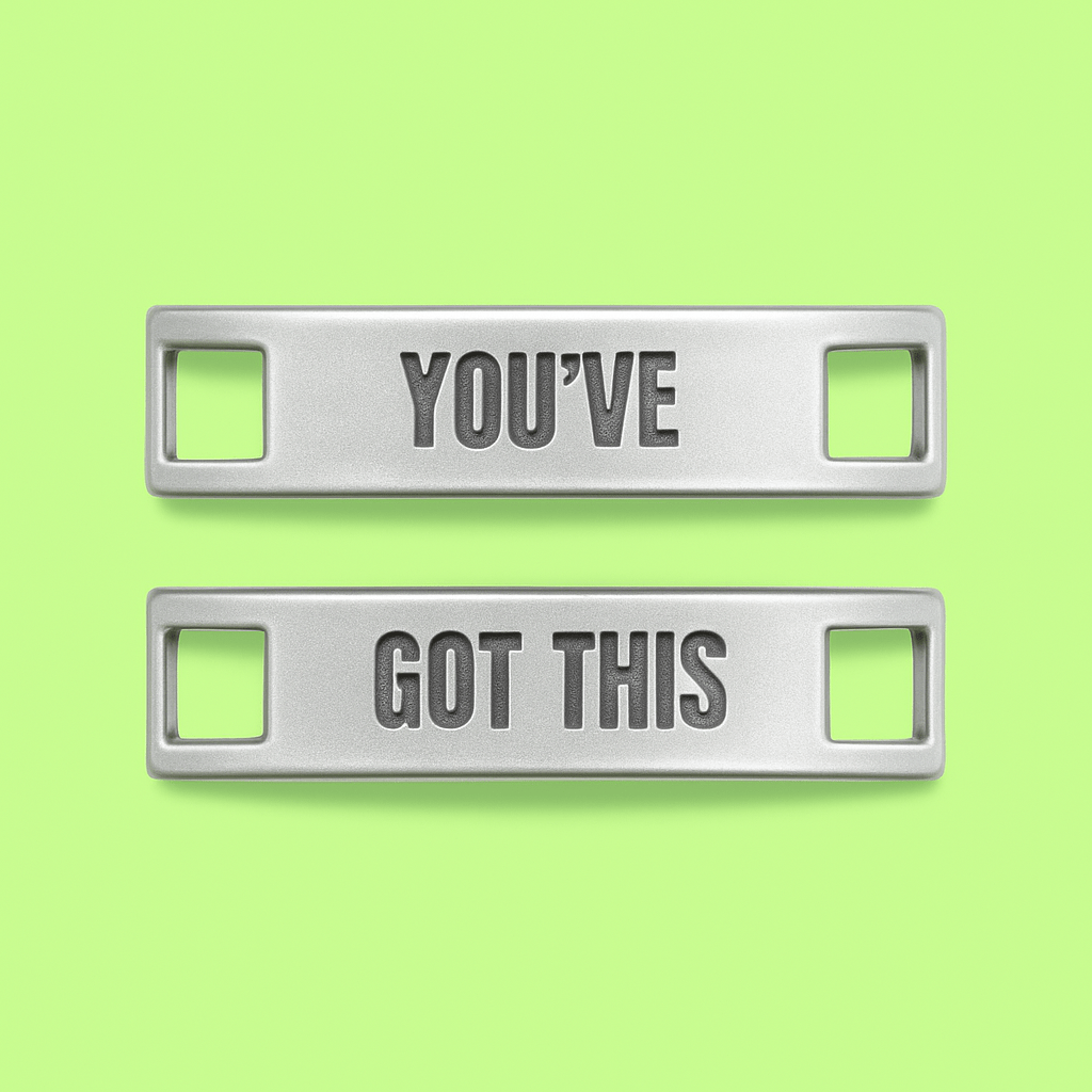 Motivational Shoe Tags - Kowhai and Sage