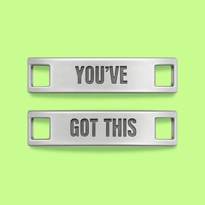 Motivational Shoe Tags - Kowhai and Sage