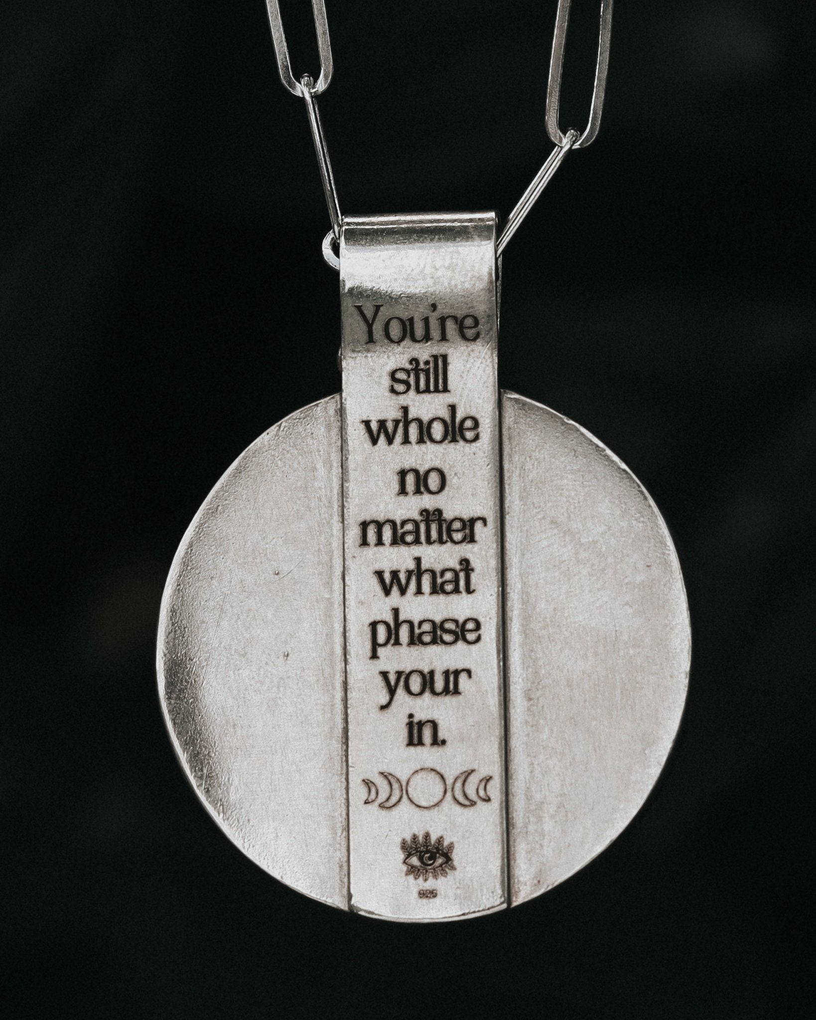 No matter what phase labradorite necklace - Kowhai and Sage