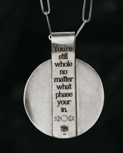 No matter what phase labradorite necklace - Kowhai and Sage