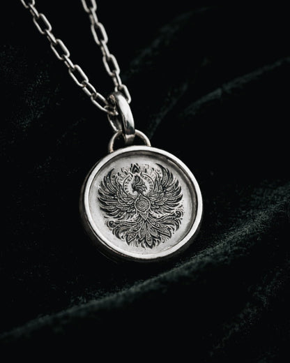 Phoenix Portal Necklace - Kowhai and Sage