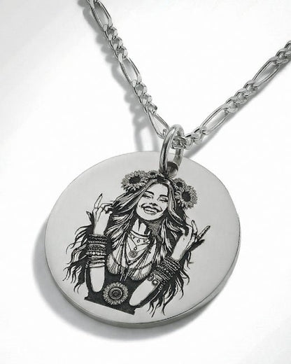 Ray of Sunshine Necklace - Kowhai and Sage