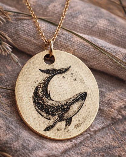 The Ocean Keeper Whale Necklace