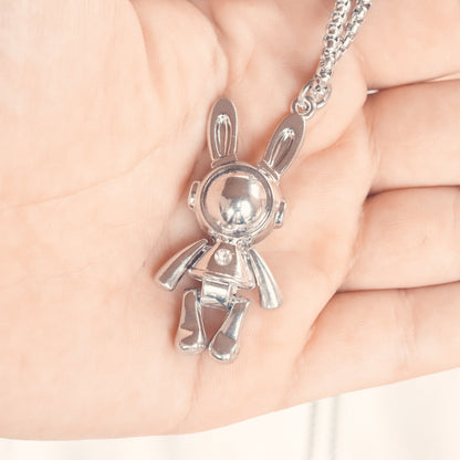 Fidget Friends Fidget Necklace - Kowhai and Sage