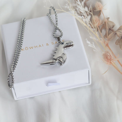 Fidget Friends Fidget Necklace - Kowhai and Sage