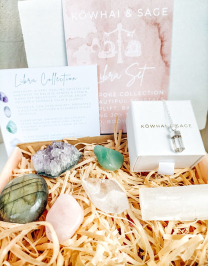 Libra Birthday Box - September 23 - October 22 - Kowhai and Sage